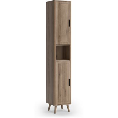 Meuble Salle De Bain Skara, Chêne, 30x170cm, Vicco - Publicité Meuble Salle De Bain Skara, Chêne, 30x170cm, Vicco - Publicité