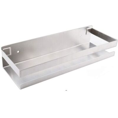ABYSSE Étagère Murale De Salle De Bain Accessoires De Salle De Bain 20-40cm Argent Brossé Étagère De Salle De Bain Moderne Pour Cuisine Douche Shampooing 30cm - Publicité ABYSSE Étagère Murale De Salle De Bain Accessoires De Salle De Bain 20-40cm Argent Brossé Étagère De Salle De Bain Moderne Pour Cuisine Douche Shampooing 30cm - Publicité
