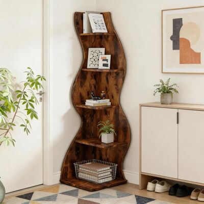 OEM Support Pour Plantes, Étagère D'Angle Murale À 5 Niveaux, Étagère De Rangement D'Angle - Publicité OEM Support Pour Plantes, Étagère D'Angle Murale À 5 Niveaux, Étagère De Rangement D'Angle - Publicité