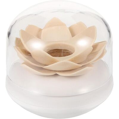 Ccykxaboîte À Coton-tiges En Plastique Forme Lotus Couvercle, Distributeur Portable Pour Coton Hydrophile Et Cure-dents, Pratique Pour Tiroirs Et Armoires - Publicité Ccykxaboîte À Coton-tiges En Plastique Forme Lotus Couvercle, Distributeur Portable Pour Coton Hydrophile Et Cure-dents, Pratique Pour Tiroirs Et Armoires - Publicité