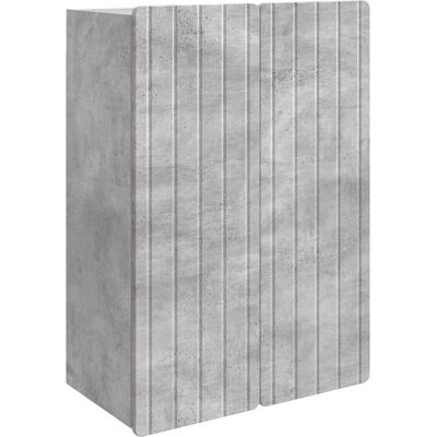 Armoire Murale Gris Béton 66 X 34,5 X 92 Cm Bois D'Ingénierie Vidaxl - Publicité Armoire Murale Gris Béton 66 X 34,5 X 92 Cm Bois D'Ingénierie Vidaxl - Publicité