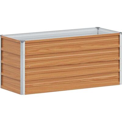 Maison Exclusive - Jardinière Surélevée Marron Clair 100 X 40 X 45 Cm - Publicité Maison Exclusive - Jardinière Surélevée Marron Clair 100 X 40 X 45 Cm - Publicité