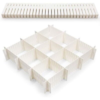 OEM Aiperq Séparateurs De Tiroirs 8 Pièces, Organisateur De Rangement De Tiroir Réglable Séparateurs Ménagers Flexibles Pour Fournitures De Bureau, Cuisine De Chambre À Coucher, Outils De Maquillage, Couv - Publicité OEM Aiperq Séparateurs De Tiroirs 8 Pièces, Organisateur De Rangement De Tiroir Réglable Séparateurs Ménagers Flexibles Pour Fournitures De Bureau, Cuisine De Chambre À Coucher, Outils De Maquillage, Couv - Publicité