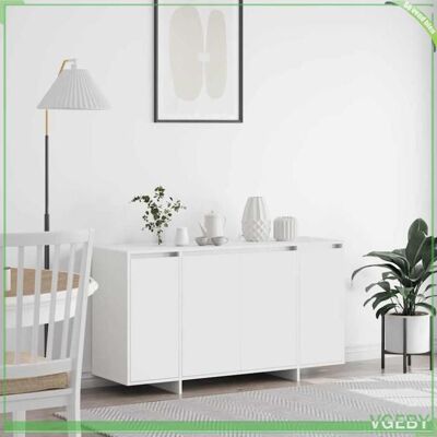 OEM Buffet Bas - 3333886 - Blanc - Bois D'Ingénierie - 4 Portes - Publicité OEM Buffet Bas - 3333886 - Blanc - Bois D'Ingénierie - 4 Portes - Publicité