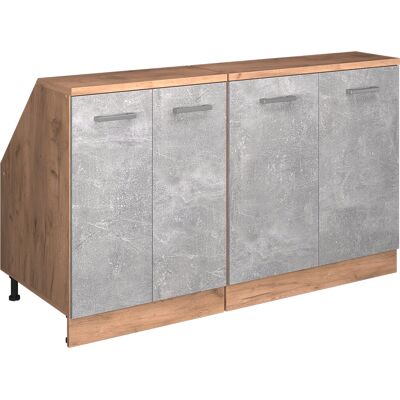 Ensembles De Meuble De Rangement Sous Pente Rion, Béton, 140cm Lot De 2 Caissons 60 Cm De Profondeur, Vicco - Publicité Ensembles De Meuble De Rangement Sous Pente Rion, Béton, 140cm Lot De 2 Caissons 60 Cm De Profondeur, Vicco - Publicité