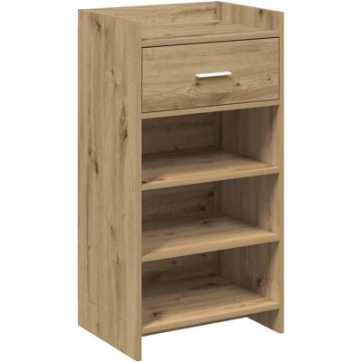 Cabinet À Chaussures 48 X 36 X 92 Cm Bois D'Ingénierie Vidaxl - Publicité Cabinet À Chaussures 48 X 36 X 92 Cm Bois D'Ingénierie Vidaxl - Publicité