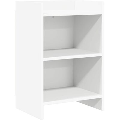 Tables De Chevet Blanc 40 X 30 X 60 Cm Bois D'Ingénierie Vidaxl - Publicité Tables De Chevet Blanc 40 X 30 X 60 Cm Bois D'Ingénierie Vidaxl - Publicité