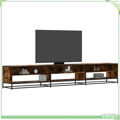 OEM Meuble Tv - 3300812 - Chêne Fumé - 270 X 40 X 46 Cm - 6 Étagères - Publicité OEM Meuble Tv - 3300812 - Chêne Fumé - 270 X 40 X 46 Cm - 6 Étagères - Publicité