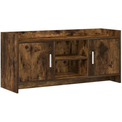 Meuble Tv 102 X 33 X 47 Cm Chêne Fumé Bois D'Ingénierie Vidaxl - Publicité Meuble Tv 102 X 33 X 47 Cm Chêne Fumé Bois D'Ingénierie Vidaxl - Publicité
