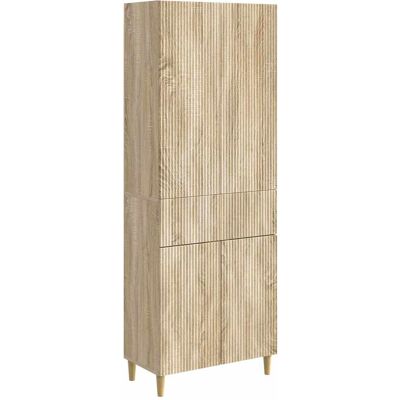 Ensemble De Meubles 2 Pcs 66 X 34,5 X 90 Cm Bois D'Ingénierie Vidaxl - Publicité Ensemble De Meubles 2 Pcs 66 X 34,5 X 90 Cm Bois D'Ingénierie Vidaxl - Publicité
