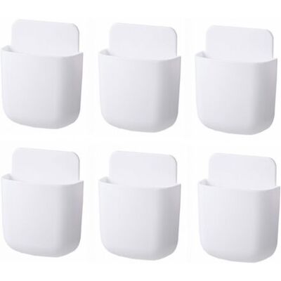 OEM Royaluxe-lot De 6 Supports Muraux Pour Télécommande, Auto-adhésifs, Rangement Sans Trou, Porte-crayon Mural, Chargeur De Téléphone Pour La Maison, Le Bureau Et L'École - Publicité OEM Royaluxe-lot De 6 Supports Muraux Pour Télécommande, Auto-adhésifs, Rangement Sans Trou, Porte-crayon Mural, Chargeur De Téléphone Pour La Maison, Le Bureau Et L'École - Publicité