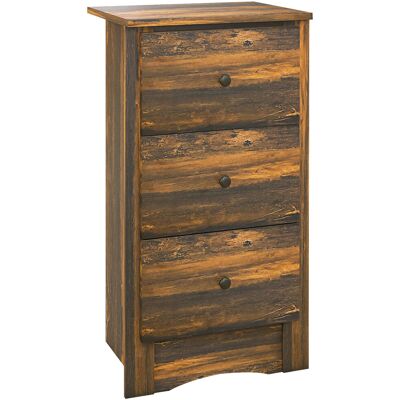 OEM Table De Chevet Rustique À 3 Tiroirs, En Bois, Pour Chambre À Coucher, 40 X 30 X 74 Cm, Marron Capacité De Stockage Généreuse Pour Organiser Vos Affaires, Design Moderne S'Intégrant Facilement À Vo... Publicité OEM Table De Chevet Rustique À 3 Tiroirs, En Bois, Pour Chambre À Coucher, 40 X 30 X 74 Cm, Marron Capacité De Stockage Généreuse Pour Organiser Vos Affaires, Design Moderne S'Intégrant Facilement À Vo... Publicité