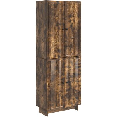 Ensemble De Meubles 2 Pcs Chêne Fumé 66 X 34,5 X 90 Cm Vidaxl - Publicité Ensemble De Meubles 2 Pcs Chêne Fumé 66 X 34,5 X 90 Cm Vidaxl - Publicité