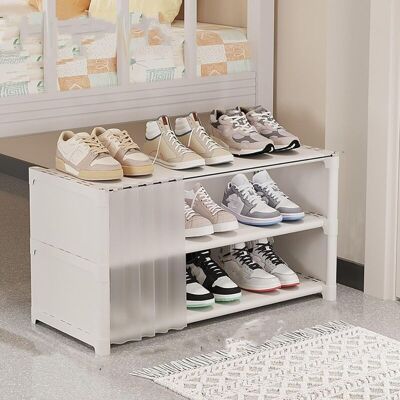 OEM Banc À Chaussures, Organisateur De Chaussures À 3 Niveaux Pour Le Rangement Sous Le Lit De L'Entrée, Étagère À Chaussures, Étagères À Chaussures Autoportantes, Support À Chaussures-crezuo - Publicité OEM Banc À Chaussures, Organisateur De Chaussures À 3 Niveaux Pour Le Rangement Sous Le Lit De L'Entrée, Étagère À Chaussures, Étagères À Chaussures Autoportantes, Support À Chaussures-crezuo - Publicité