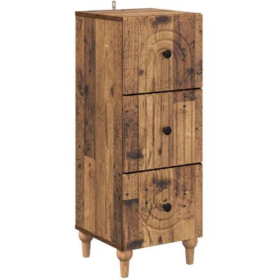 Maison Exclusive - Armoire À Tiroirs Bois Ancien 33 X 34,5 X 90 Cm - Publicité Maison Exclusive - Armoire À Tiroirs Bois Ancien 33 X 34,5 X 90 Cm - Publicité