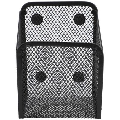 FLAMMKRAFT Porte-stylo Magnétique Multifonctionnel En Maille Métallique, Panier De Rangement Pour Fournitures De Bureau, Pour Réfrigérateur Ou Sèche-linge - Publicité FLAMMKRAFT Porte-stylo Magnétique Multifonctionnel En Maille Métallique, Panier De Rangement Pour Fournitures De Bureau, Pour Réfrigérateur Ou Sèche-linge - Publicité