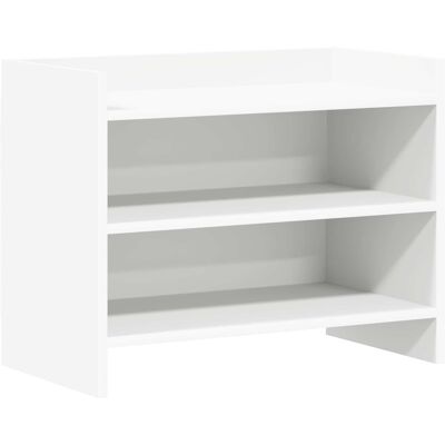Meuble Tv 60 X 33 X 47 Cm Blanc Bois D'Ingénierie Vidaxl - Publicité Meuble Tv 60 X 33 X 47 Cm Blanc Bois D'Ingénierie Vidaxl - Publicité