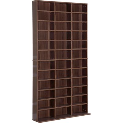OEM Homcom Rangements Pour Cd Et Dvd. Étagère Rangement. Capacité Max. 1116 Cd/528 Dvd. 36 Compartiments Et Étagères Réglables. Pour Bureau. Salon. Chambre. 102 X 23.5 X 195 Cm. Marron - Publicité OEM Homcom Rangements Pour Cd Et Dvd. Étagère Rangement. Capacité Max. 1116 Cd/528 Dvd. 36 Compartiments Et Étagères Réglables. Pour Bureau. Salon. Chambre. 102 X 23.5 X 195 Cm. Marron - Publicité