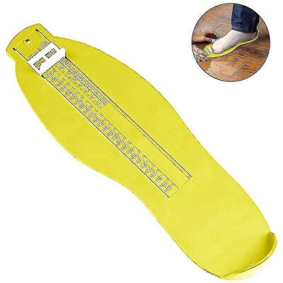 LISATR Appareil De Mesure Des Pieds Pour Enfants Pour L'Achat De Chaussures En Ligne-yellow - Publicité LISATR Appareil De Mesure Des Pieds Pour Enfants Pour L'Achat De Chaussures En Ligne-yellow - Publicité
