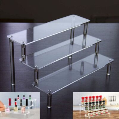 Barkbustersautres Rangements Présentoir Acrylique Transparent, 3 Niveaux Étagère À Escalier Transparents, Collection Support De Présentation En Acrylique, Pour Présentation De Figurine, Vernis À Ongle - Publicité Barkbustersautres Rangements Présentoir Acrylique Transparent, 3 Niveaux Étagère À Escalier Transparents, Collection Support De Présentation En Acrylique, Pour Présentation De Figurine, Vernis À Ongle - Publicité