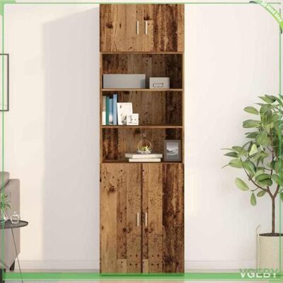 OEM Meuble Mural - Abi - Bois Ancien - 2 Portes - 70 X 42.5 X 40 Cm - Publicité OEM Meuble Mural - Abi - Bois Ancien - 2 Portes - 70 X 42.5 X 40 Cm - Publicité