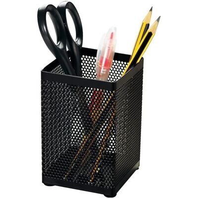 BARBAYDOS Porte-stylo Pour Bureau, Maille Métallique, Porte-crayon Carré, Organisateur De Bureau Pour Bureau, Maison, École, Noir, 1 Pièce. Publicité BARBAYDOS Porte-stylo Pour Bureau, Maille Métallique, Porte-crayon Carré, Organisateur De Bureau Pour Bureau, Maison, École, Noir, 1 Pièce. Publicité