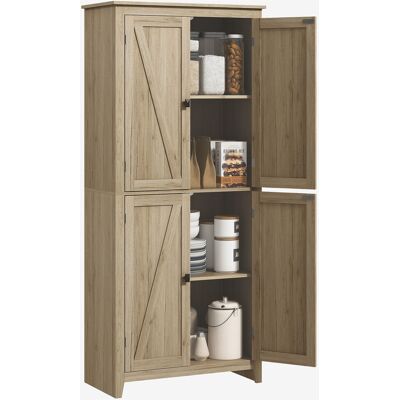 ARRIGONI Meuble De Cuisine 4 Portes Avec Etageres Reglables 80 X 40 X 182 Cm - Publicité ARRIGONI Meuble De Cuisine 4 Portes Avec Etageres Reglables 80 X 40 X 182 Cm - Publicité