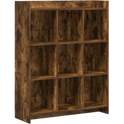 Bibliothèque Chêne Fumé 87,5 X 30 X 111 Cm Bois D'Ingénierie Vidaxl - Publicité Bibliothèque Chêne Fumé 87,5 X 30 X 111 Cm Bois D'Ingénierie Vidaxl - Publicité