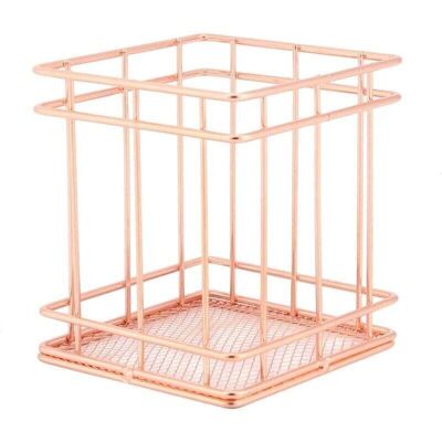 OEM Panier De Rangement En Fer Or Rose (s-rectangulaire)-fei Yu - Publicité OEM Panier De Rangement En Fer Or Rose (s-rectangulaire)-fei Yu - Publicité