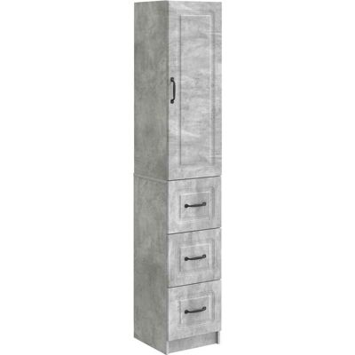Ensemble De Meubles 2 Pcs Gris Béton 33 X 34,5 X 87 Cm Vidaxl - Publicité Ensemble De Meubles 2 Pcs Gris Béton 33 X 34,5 X 87 Cm Vidaxl - Publicité