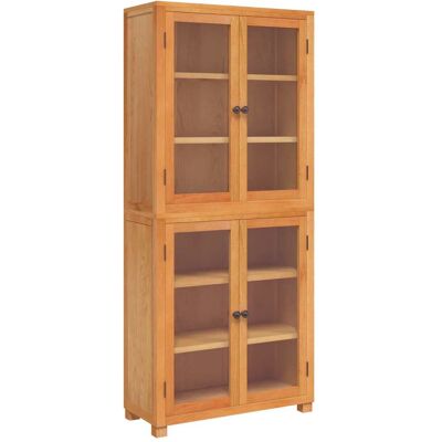 Maison Exclusive - Ensemble De Meubles De Rangement 2 Pc Naturel 80 X 35 X 185 Cm - Publicité Maison Exclusive - Ensemble De Meubles De Rangement 2 Pc Naturel 80 X 35 X 185 Cm - Publicité