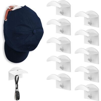 OEM 10 Crochet À Chapeau, Capuchon En Caoutchouc Sans Perçage Support Pour Chapeaux Porte Murale Armoire Armoire Porte Armoire Porte Chapeau Pour Le Stock-dou - Publicité OEM 10 Crochet À Chapeau, Capuchon En Caoutchouc Sans Perçage Support Pour Chapeaux Porte Murale Armoire Armoire Porte Armoire Porte Chapeau Pour Le Stock-dou - Publicité