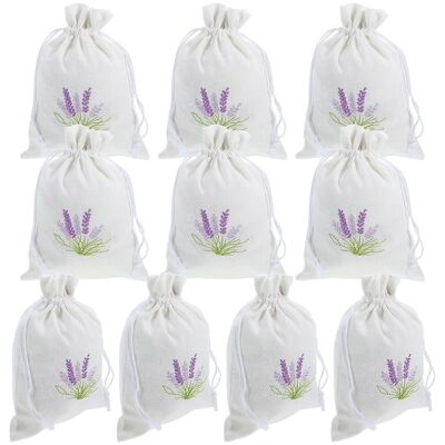 LISATR Lot De 10 Sachets Cadeaux Rechargeables À La Lavande, Pour Armoire (l)-18.00x13.00x0.50cm - Publicité LISATR Lot De 10 Sachets Cadeaux Rechargeables À La Lavande, Pour Armoire (l)-18.00x13.00x0.50cm - Publicité