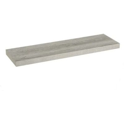 OEM Étagère Murale Flottante - Juanio - 80 X 24 Cm - Gris - Fixation Invisible - Mdf Recouvert Pvc - Publicité OEM Étagère Murale Flottante - Juanio - 80 X 24 Cm - Gris - Fixation Invisible - Mdf Recouvert Pvc - Publicité
