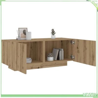 OEM Table De Chevet - 3329174 - Chêne Artisanal - Bois D'Ingénierie - Grand Espace De Rangement - Publicité OEM Table De Chevet - 3329174 - Chêne Artisanal - Bois D'Ingénierie - Grand Espace De Rangement - Publicité