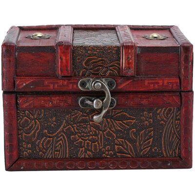 LAVVE Boîte À Bijoux Portable En Bois Pu, Organisateur Et Présentoir Pour Bijoux (6262c016262 New Grapes) - Publicité LAVVE Boîte À Bijoux Portable En Bois Pu, Organisateur Et Présentoir Pour Bijoux (6262c016262 New Grapes) - Publicité