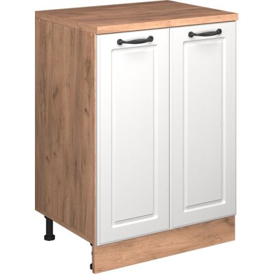 Armoire D'Extension Rion, Blanc Campagne/chêne De Force Doré, 60x46cm Sans Pente Avec 2 Portes, Vicco - Publicité Armoire D'Extension Rion, Blanc Campagne/chêne De Force Doré, 60x46cm Sans Pente Avec 2 Portes, Vicco - Publicité