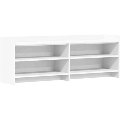 Meuble Tv 135 X 33 X 47 Cm Blanc Bois D'Ingénierie Vidaxl - Publicité Meuble Tv 135 X 33 X 47 Cm Blanc Bois D'Ingénierie Vidaxl - Publicité