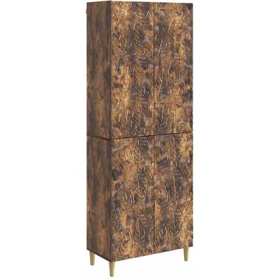 Ensemble De Meubles 2 Pcs Chêne Fumé Bois D'Ingénierie Vidaxl - Publicité Ensemble De Meubles 2 Pcs Chêne Fumé Bois D'Ingénierie Vidaxl - Publicité