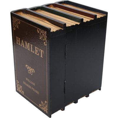 LBVIE Boîte En Forme De Livre, Accessoire De Décoration Pour La Maison, Ornement Pour Bibliothèque De Bureau, Coffret De Rangement Pour Bijoux - Publicité LBVIE Boîte En Forme De Livre, Accessoire De Décoration Pour La Maison, Ornement Pour Bibliothèque De Bureau, Coffret De Rangement Pour Bijoux - Publicité