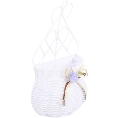 OEM Pots De Fleurs Muraux Sans Marque, Style Rustique, Paniers À Fleurs Tressés En Faux Rotin, Décoration Murale. Publicité OEM Pots De Fleurs Muraux Sans Marque, Style Rustique, Paniers À Fleurs Tressés En Faux Rotin, Décoration Murale. Publicité