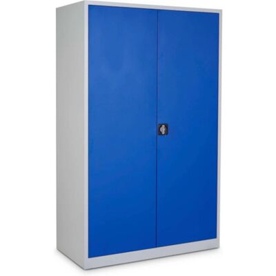 Stier Armoire Universelle 1950 X 1200 X 420 Mm Avec 4 Étagères Gris Clair Bleu Gentiane Soudée - Publicité Stier Armoire Universelle 1950 X 1200 X 420 Mm Avec 4 Étagères Gris Clair Bleu Gentiane Soudée - Publicité