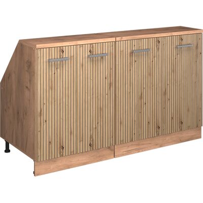 Ensembles De Meuble De Rangement Sous Pente Rion, Chêne Artisan, 140cm Lot De 2 Caissons 60 Cm De Profondeur, Vicco - Publicité Ensembles De Meuble De Rangement Sous Pente Rion, Chêne Artisan, 140cm Lot De 2 Caissons 60 Cm De Profondeur, Vicco - Publicité