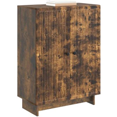 Maison La Vie - Buffet Salon Moderne - Meuble De Rangement - Chêne Fumé 66 X 34,5 X 90 Cm Bois D'Ingénierie Bu3563 - Publicité Maison La Vie - Buffet Salon Moderne - Meuble De Rangement - Chêne Fumé 66 X 34,5 X 90 Cm Bois D'Ingénierie Bu3563 - Publicité