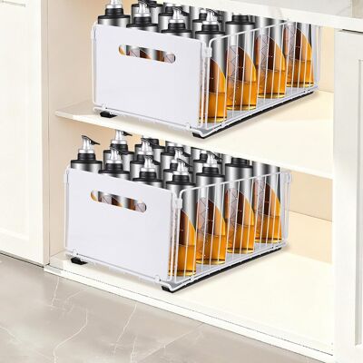 GRASSLIN Rangement Sous Évier,organiseur De Cuisine,étagère, Porte-épices,panier Coulissant En Métal,pour Cuisine, Salle Bain,chambre (blanc - 38 X 25 19 Cm (2 Pc)) Blanc X Cm Pc)'blanc - 38 X 25 X 19 Cm (2 Pc - Publicité GRASSLIN Rangement Sous Évier,organiseur De Cuisine,étagère, Porte-épices,panier Coulissant En Métal,pour Cuisine, Salle Bain,chambre (blanc - 38 X 25 19 Cm (2 Pc)) Blanc X Cm Pc)'blanc - 38 X 25 X 19 Cm (2 Pc - Publicité