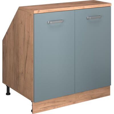 Meuble De Rangement Sous Pente Rion, Bleu-gris, 80x81.6cm 2 Portes, 60 Cm De Profondeur, Vicco - Publicité Meuble De Rangement Sous Pente Rion, Bleu-gris, 80x81.6cm 2 Portes, 60 Cm De Profondeur, Vicco - Publicité