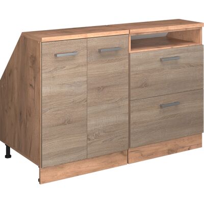 Ensembles De Meuble De Rangement Sous Pente Rion, Sonoma, 120cm Lot De 2 Caissons 60 Cm De Profondeur, Vicco - Publicité Ensembles De Meuble De Rangement Sous Pente Rion, Sonoma, 120cm Lot De 2 Caissons 60 Cm De Profondeur, Vicco - Publicité