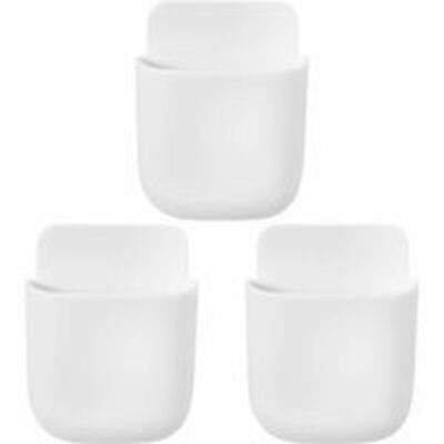 OEM Organisateur De Support De Télécommande 3 Pièces Organisateur Mural Organisateur Multimédia Boîte De Rangement Pour Télécommande Tv(blanc)-crezuo - Publicité OEM Organisateur De Support De Télécommande 3 Pièces Organisateur Mural Organisateur Multimédia Boîte De Rangement Pour Télécommande Tv(blanc)-crezuo - Publicité