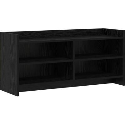 Meuble Tv 100 X 33 X 47 Cm Chêne Noir Bois D'Ingénierie Vidaxl - Publicité Meuble Tv 100 X 33 X 47 Cm Chêne Noir Bois D'Ingénierie Vidaxl - Publicité