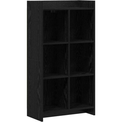 Bibliothèque Chêne Noir 59 X 30 X 111 Cm Bois D'Ingénierie Vidaxl - Publicité Bibliothèque Chêne Noir 59 X 30 X 111 Cm Bois D'Ingénierie Vidaxl - Publicité